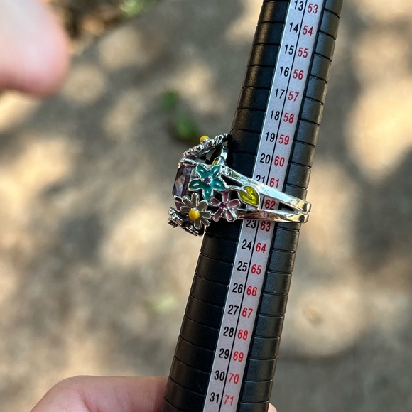 Park Lane Fairy Tale ring floral sz 10 - Picture 8 of 9